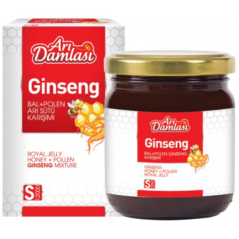 Arı Sütü Polen Ginsengli Macun Arı Damlası 230 gr