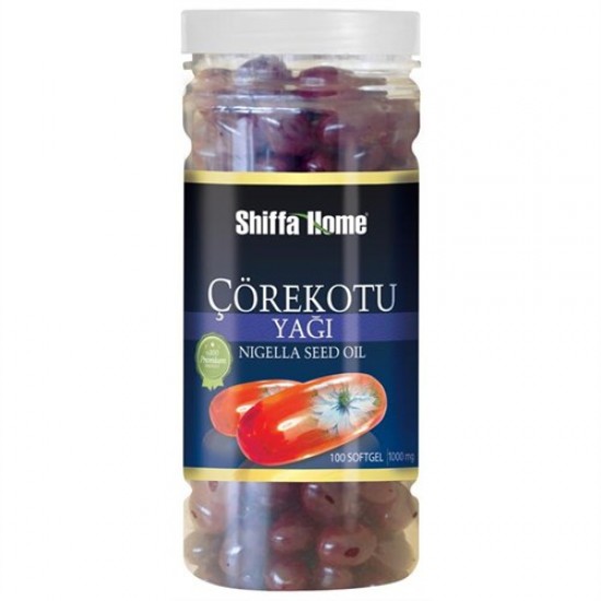 Shiffa Home Çörek Otu Yağı Softgel 1000 mg 100 Soft