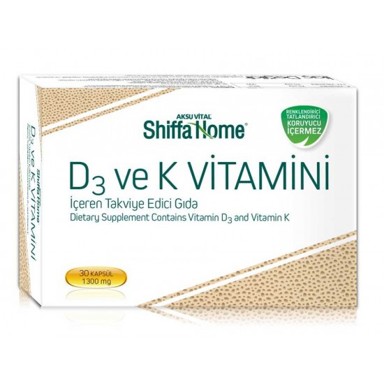 D3 Ve K Vitamini Shiffa Home