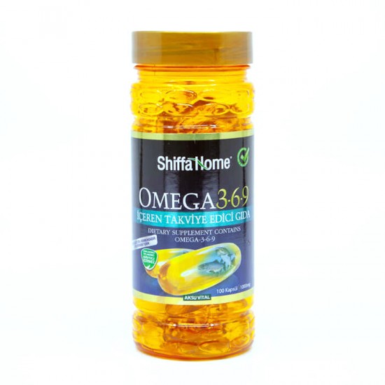 Omega-3-6-9 Softjel Kapsül 1000 mg 100 Kapsül Shiffa Home