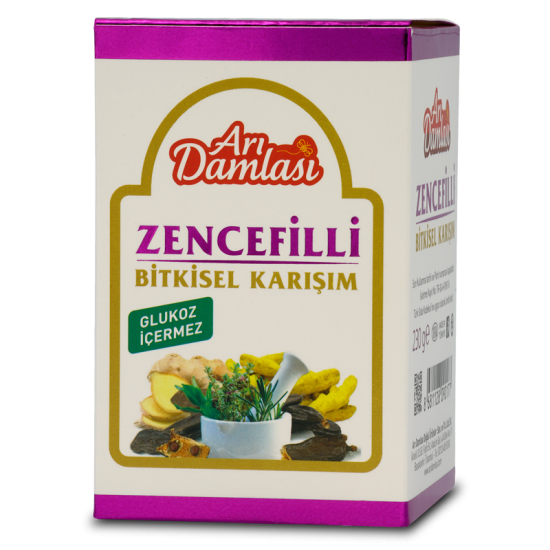 Zencefilli Macun Arı Damlası 230 gr 