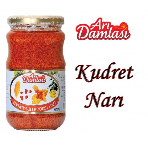 Zeytinyağlı Kudret Narı 300 gr Arı Damlası